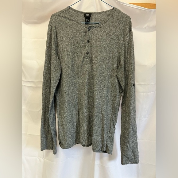 H&M Light Gray Polo Shirt - Picture 4 of 7